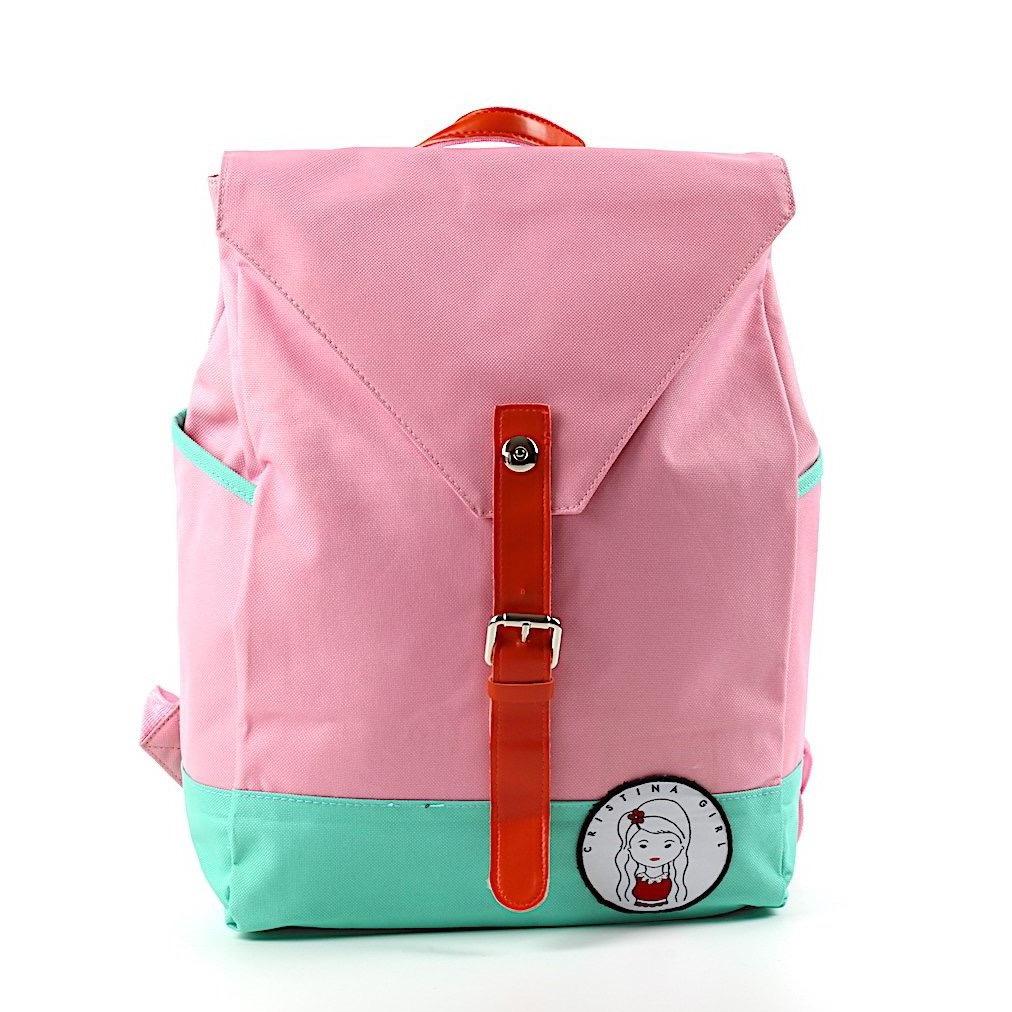 Overnight backpack in five colors, featuring adjustable straps and multiple pockets for organization.