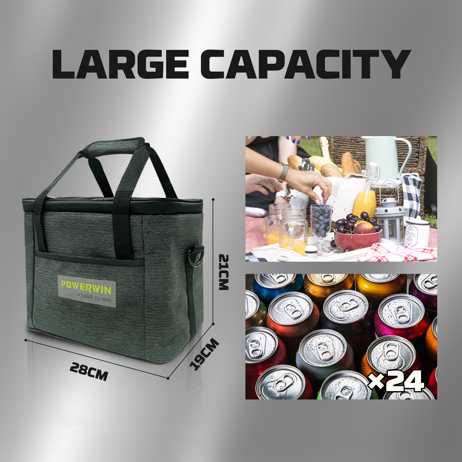 POWERWIN Carrying Case Bag designed for portable power devices, featuring waterproof and shock-resistant materials for ultimate protection.