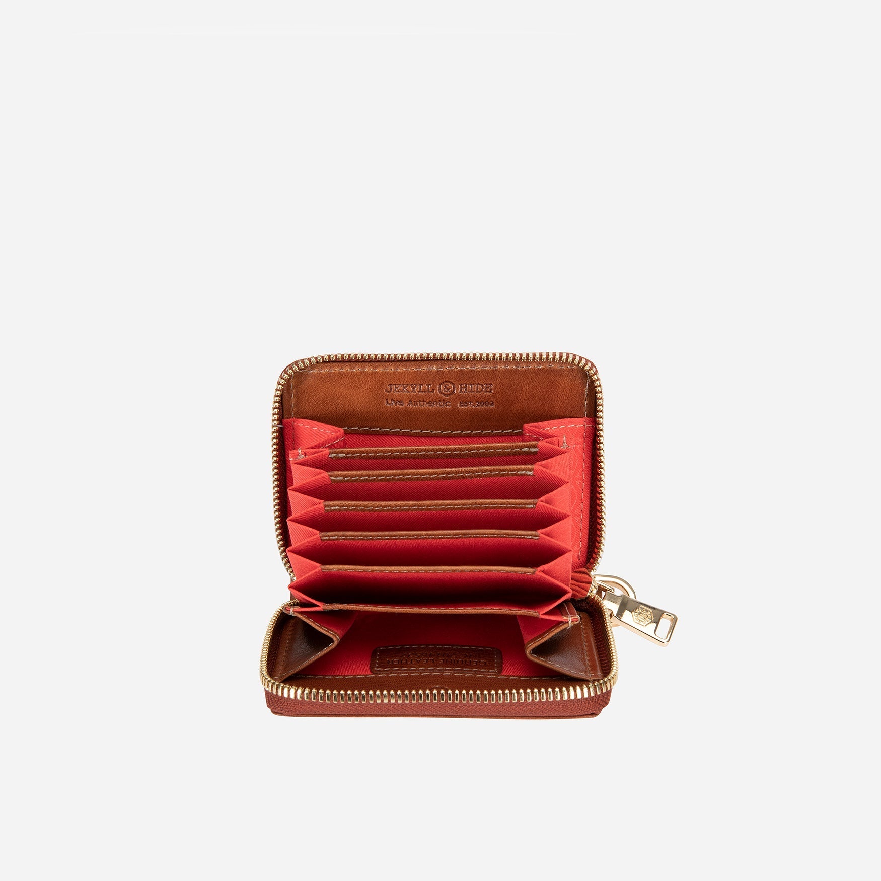 Stylish tan Purse Multi-Card with multiple card slots, compact design, perfect for everyday use.