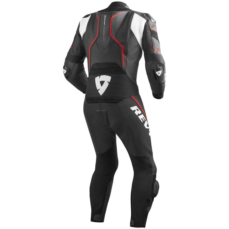 REV'IT! Vertex Pro Race Suit showcasing its sleek design and high-quality materials, perfect for motorcycle racing.