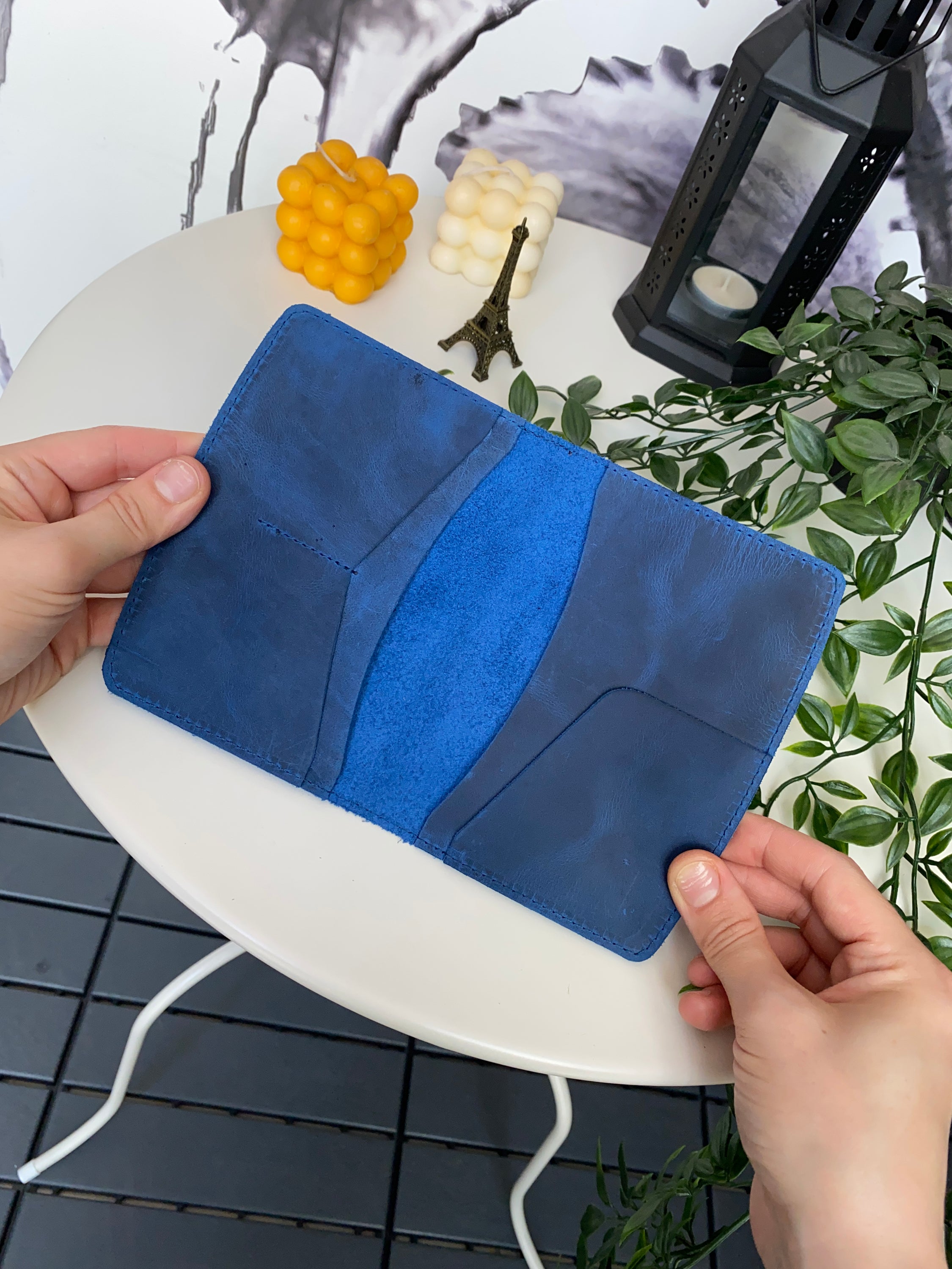 Simenit Genuine Leather Passport Holder in various colors, showcasing its elegant design and functionality.