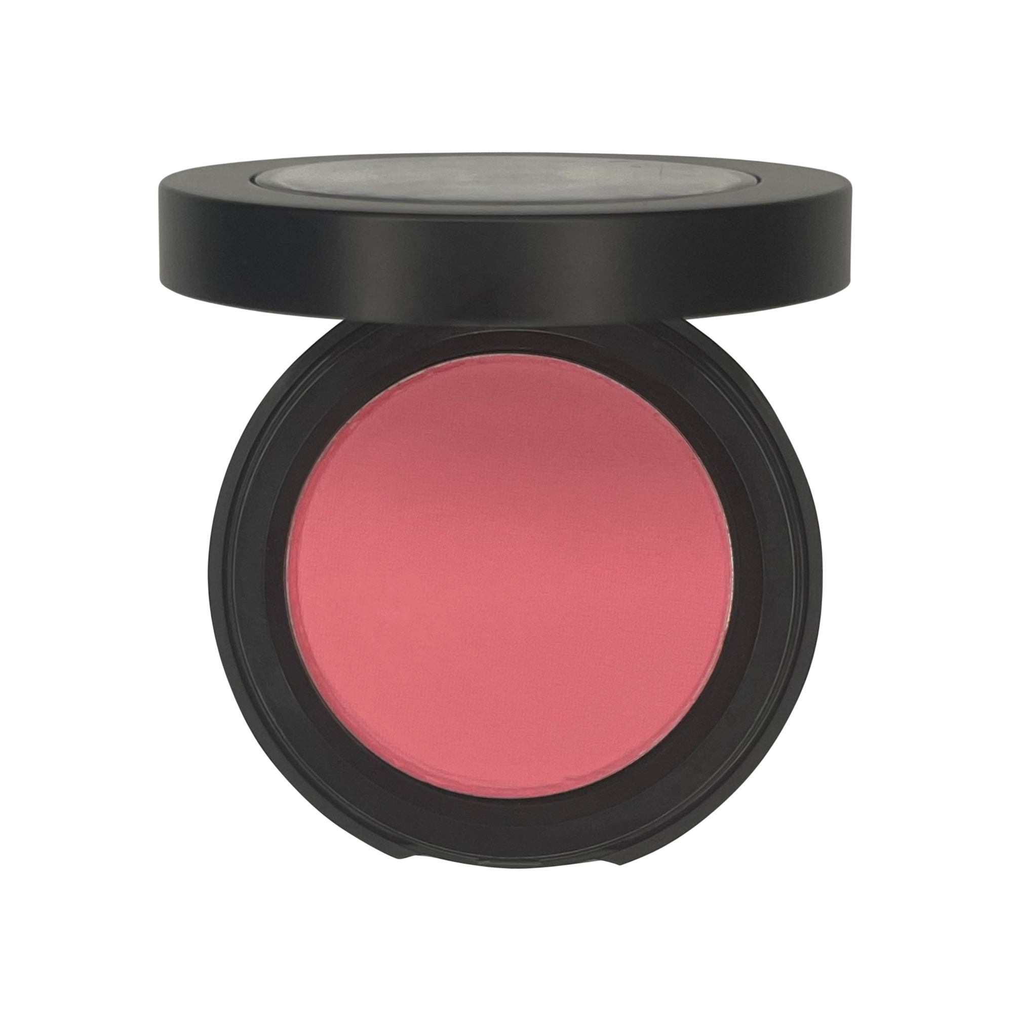Single Pan Blush - Lotus in a compact, showcasing its silky texture and vibrant color options.
