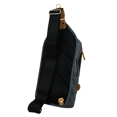 SLING PACK ELEMENT in three colors, showcasing its sleek design and multiple pockets.