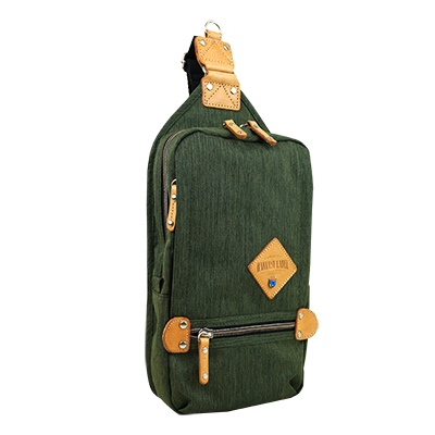 SLING PACK ELEMENT in three colors, showcasing its sleek design and multiple pockets.