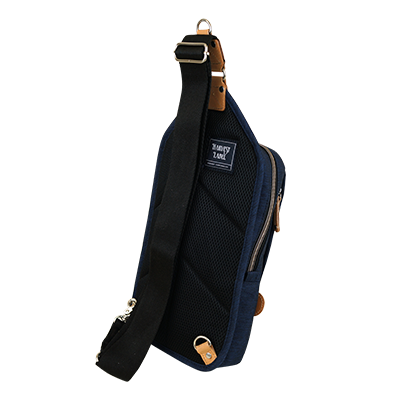 SLING PACK ELEMENT in three colors, showcasing its sleek design and multiple pockets.