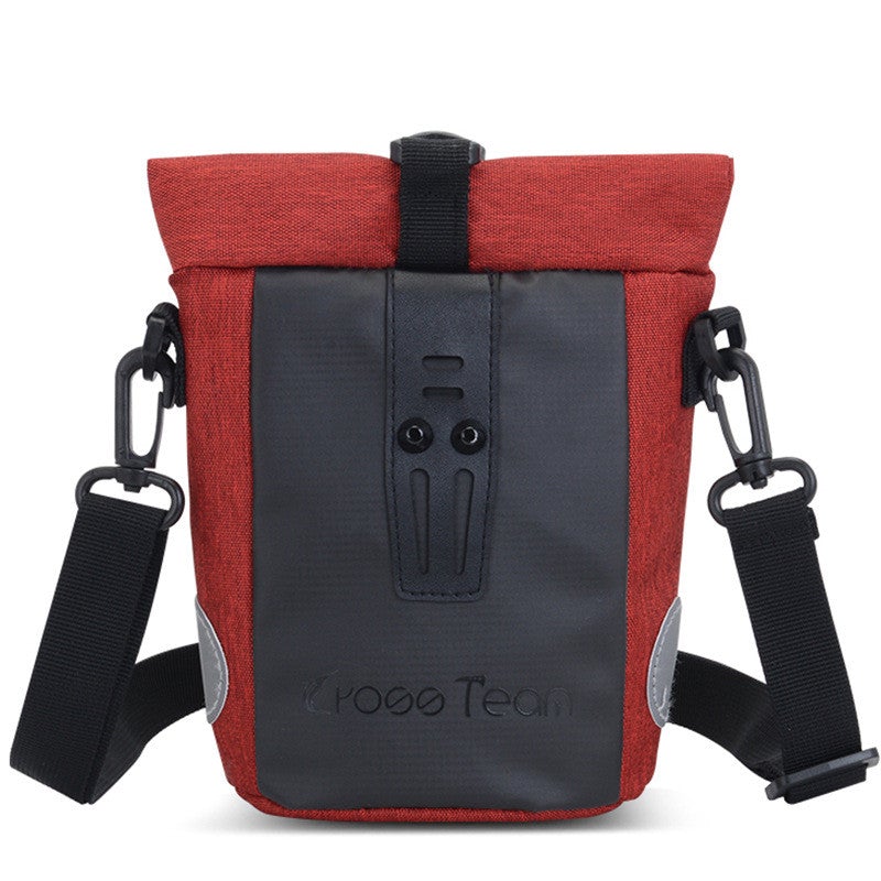 Small Oxford Cloth Portable Travel Messenger Bag in a stylish design, showcasing its compact size and durable material.
