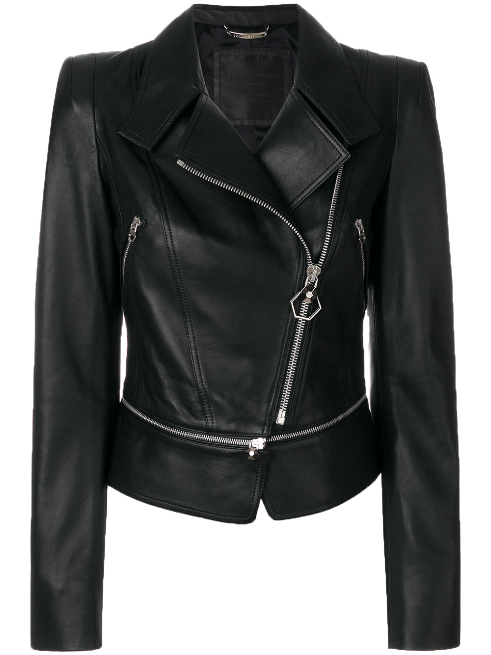 Women Real Lambskin Leather Biker Jacket KW534 featuring high-quality leather, YKK zipper, and satin lining for comfort.