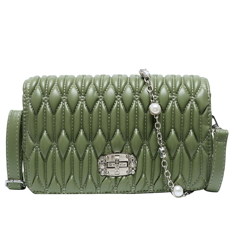 Women's Casual Braided Shoulder Slung Banquet Bag in various colors with braided strap design.