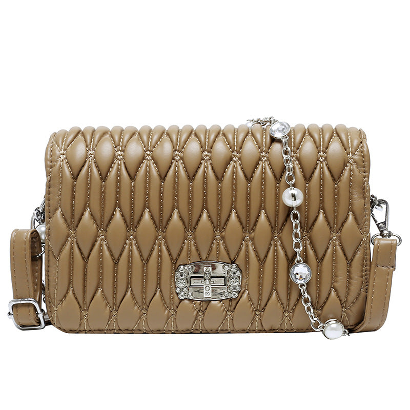 Women's Casual Braided Shoulder Slung Banquet Bag in various colors with braided strap design.