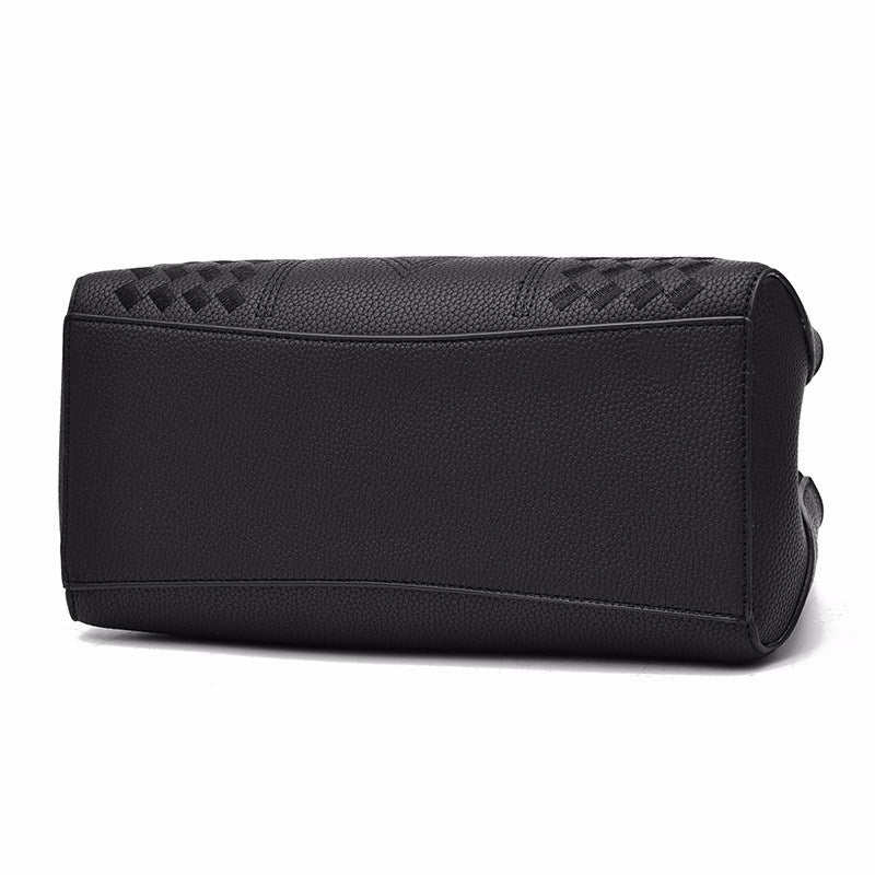 Women's High Quality Solid Color Crossbody Messenger Bag in various colors, showcasing its stylish design and multiple compartments.