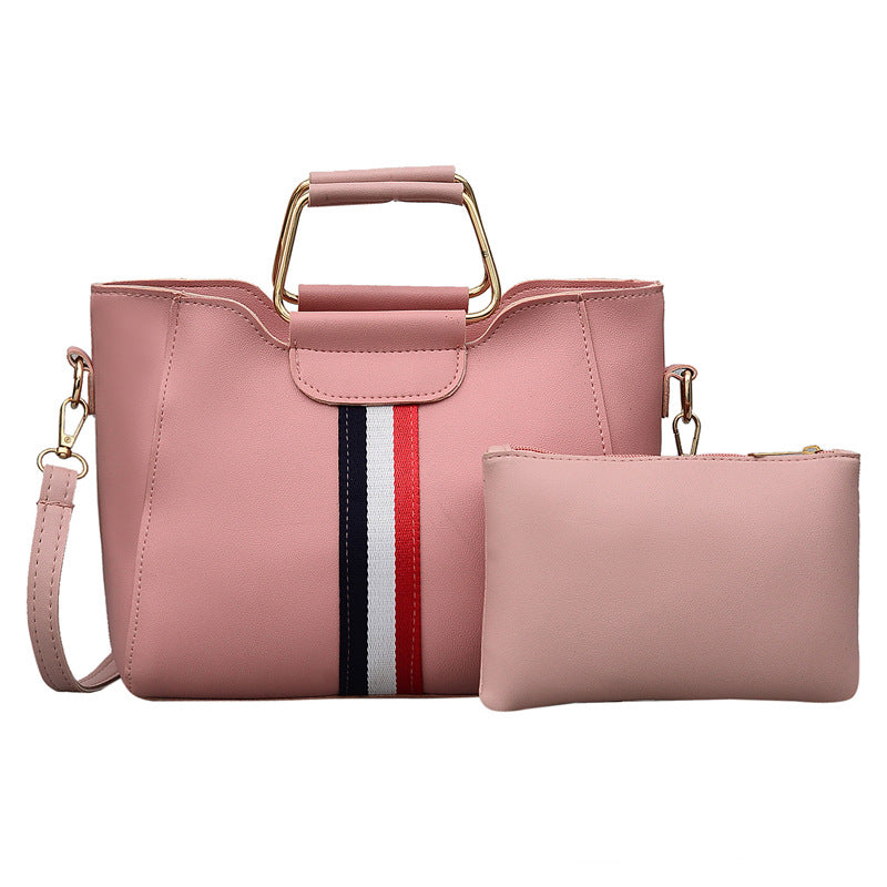 Women's PU Leather Single Shoulder Bucket Messenger Bag in various colors, showcasing its stylish design and single strap.