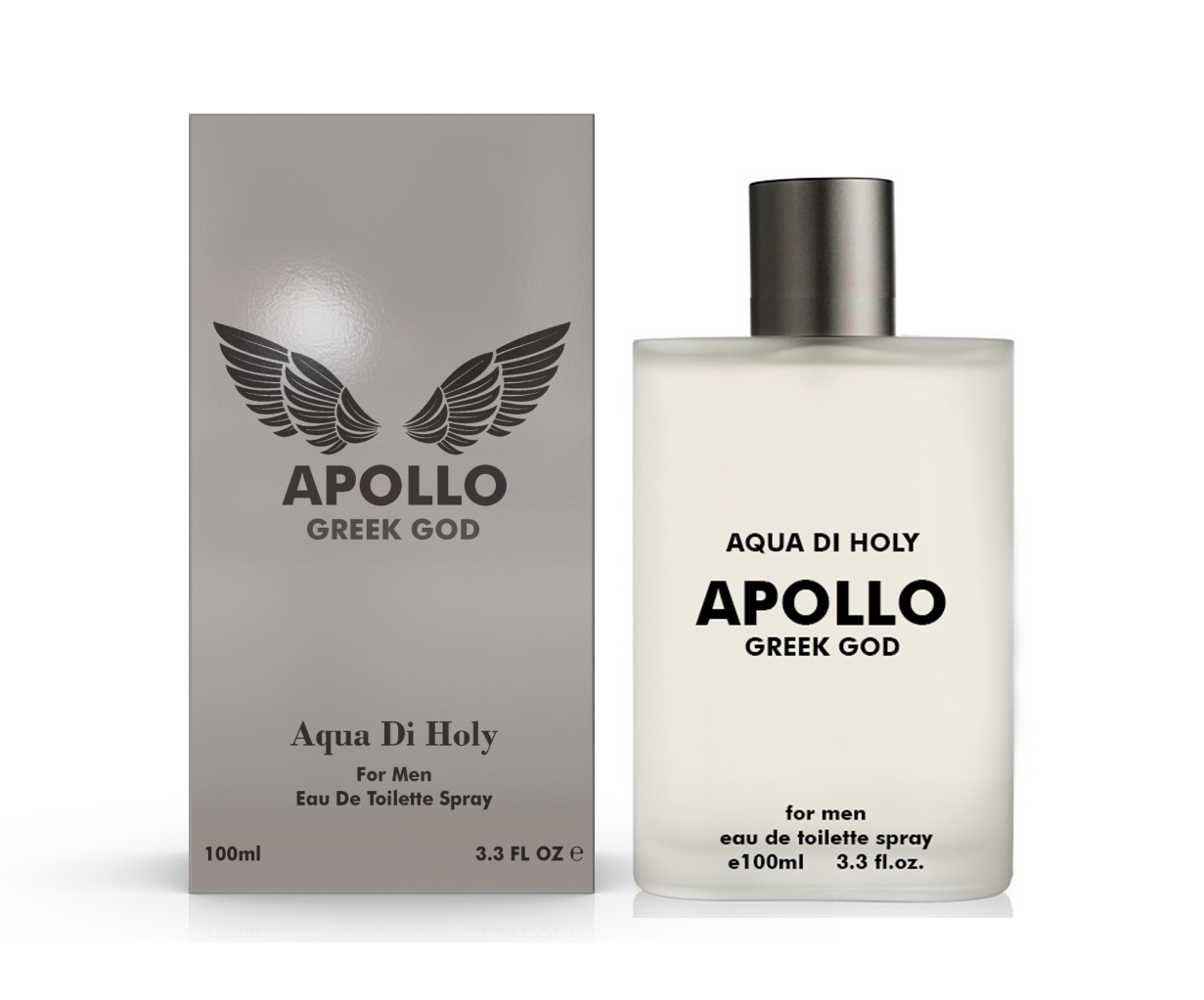 Apollo Perfume for Men by Aqua Di Holy, 100ml Eau De Toilette Spray in an elegant bottle.