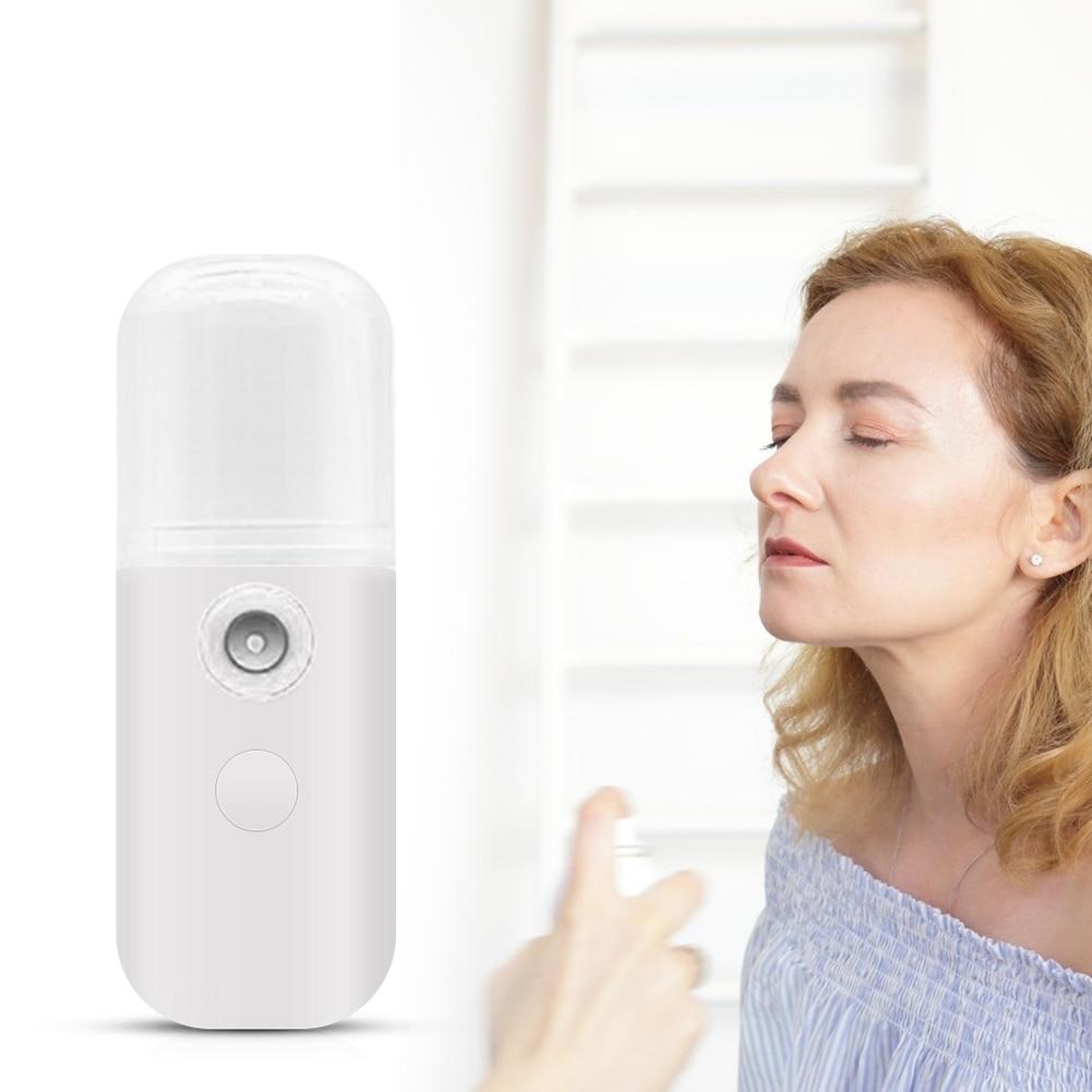Pocket Size Handheld Multipurpose Nano Mist Sprayer in a sleek design, ideal for skincare and sanitizing.