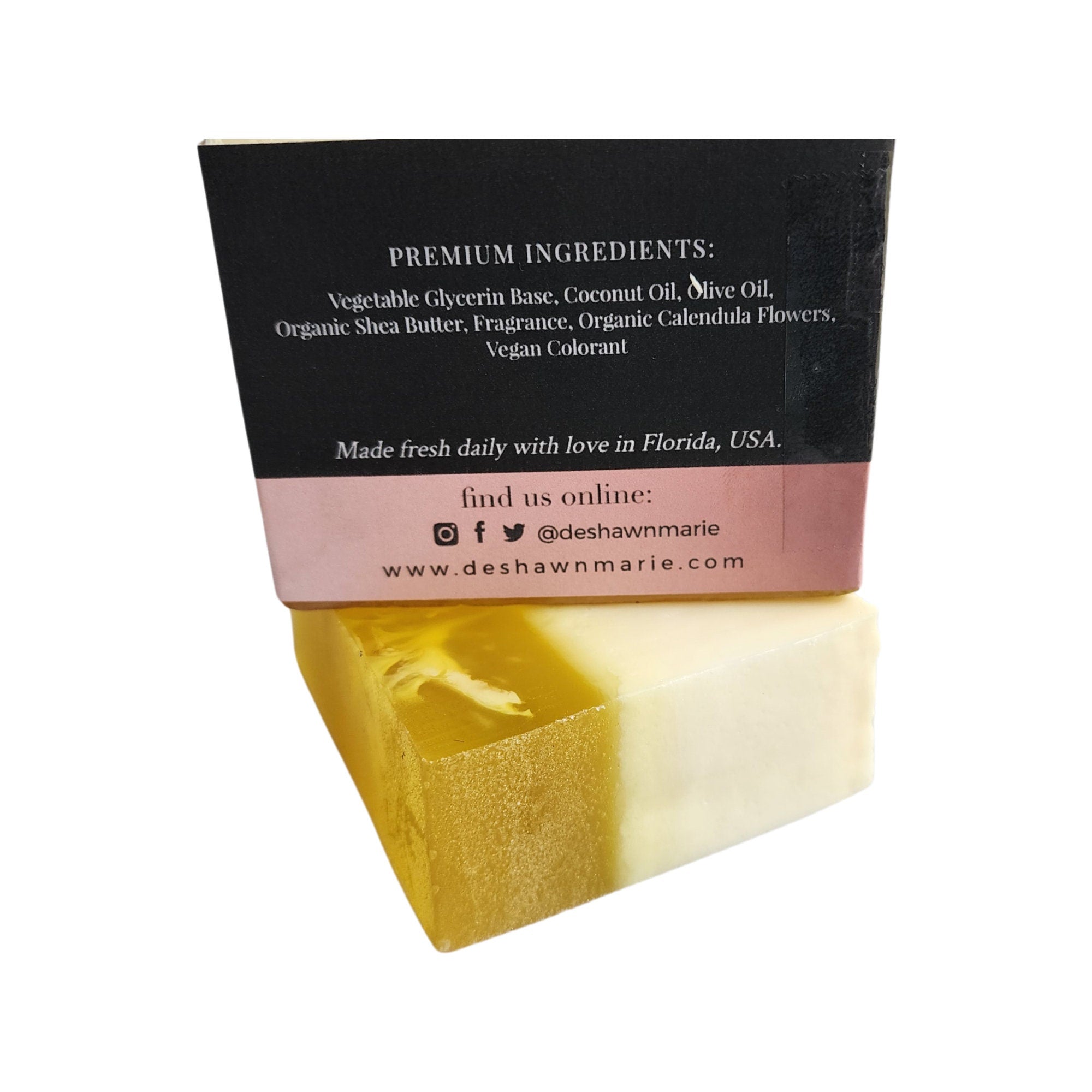 Southern Magnolia Soap bar with a floral design, showcasing its creamy texture and vibrant colors, perfect for a luxurious bathing experience.