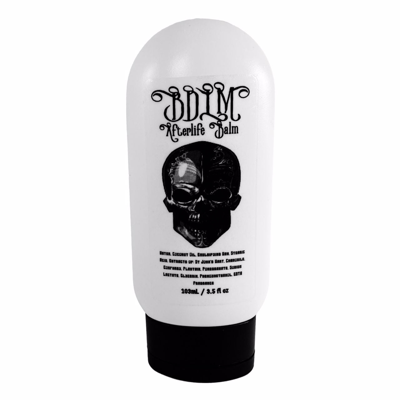 Barbershop De Los Muertos Afterlife Balm by Murphy and McNeil, featuring a stylish packaging design with a citrus and woody scent profile.