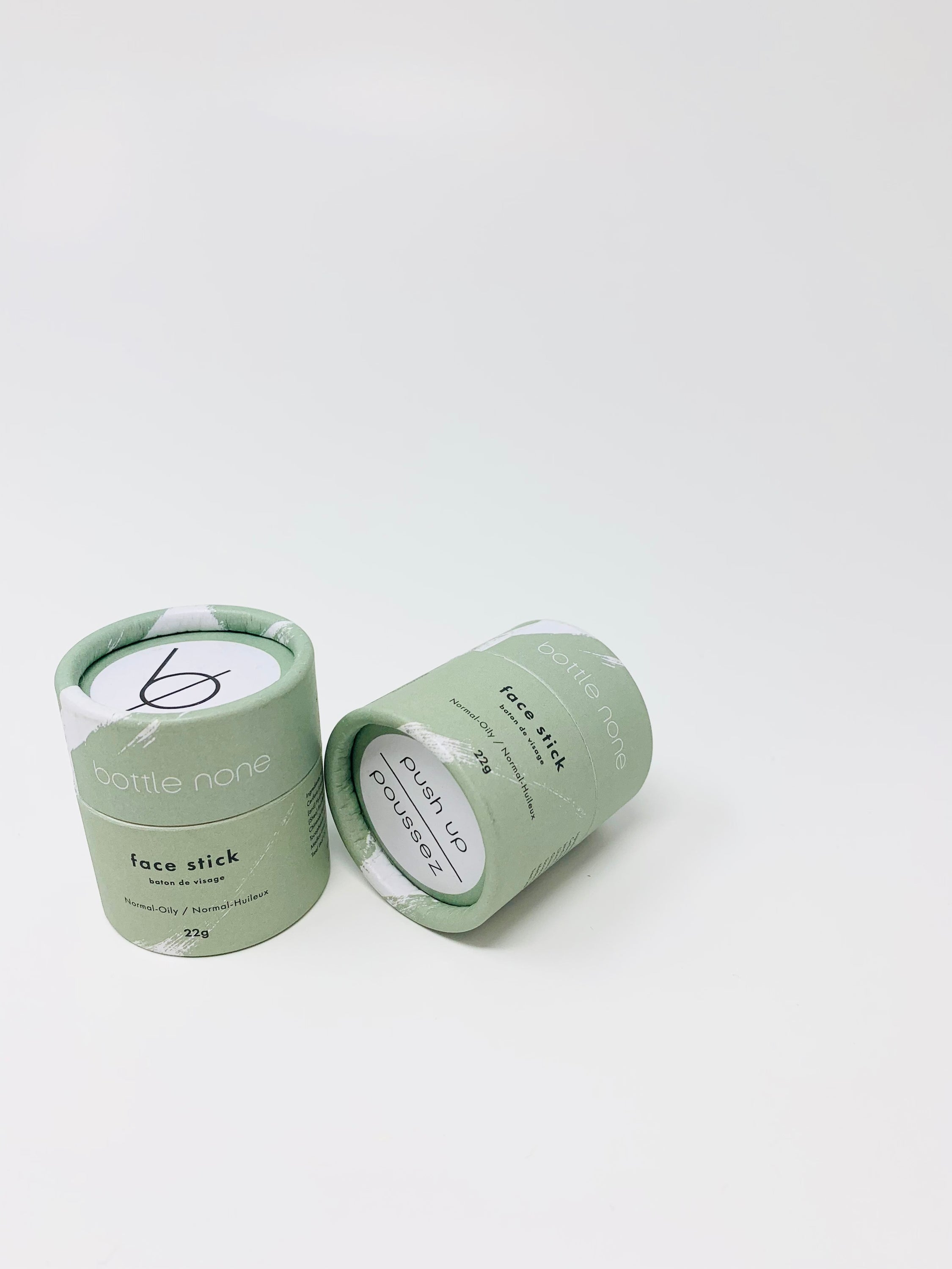Face Stick for normal to oily skin in eco-friendly packaging, showcasing its convenient stick application and natural ingredients.