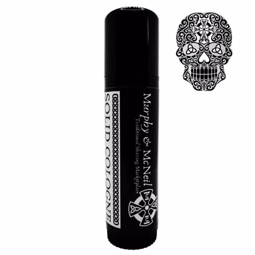 Gael Laoch Solid Cologne by Murphy and McNeil in a sleek container, showcasing its rich heritage and invigorating scent profile.