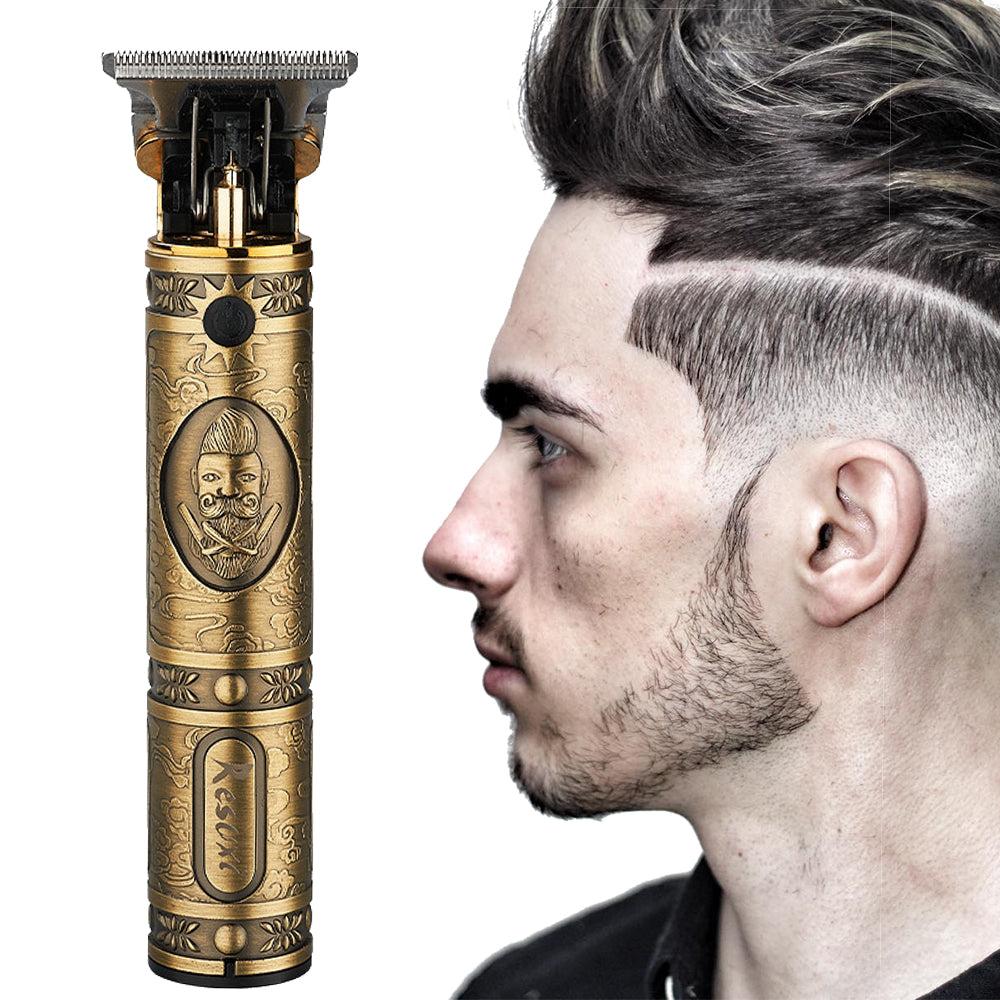 Professional hair clippers for men with ergonomic design and LED screen, ideal for precise grooming.