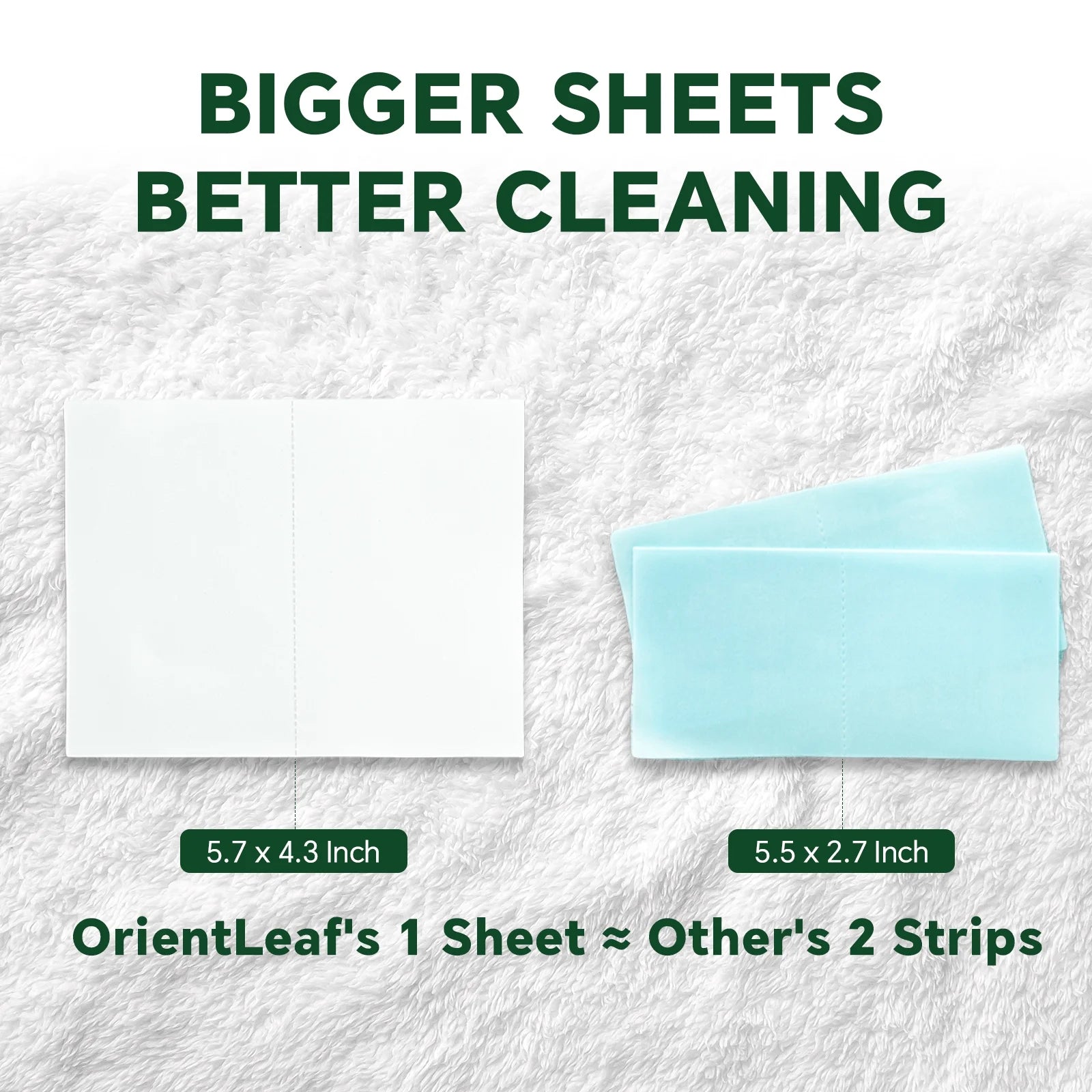 Four packs of laundry detergent sheets with fresh linen scent, designed for eco-friendly cleaning, each pack containing 80 sheets.