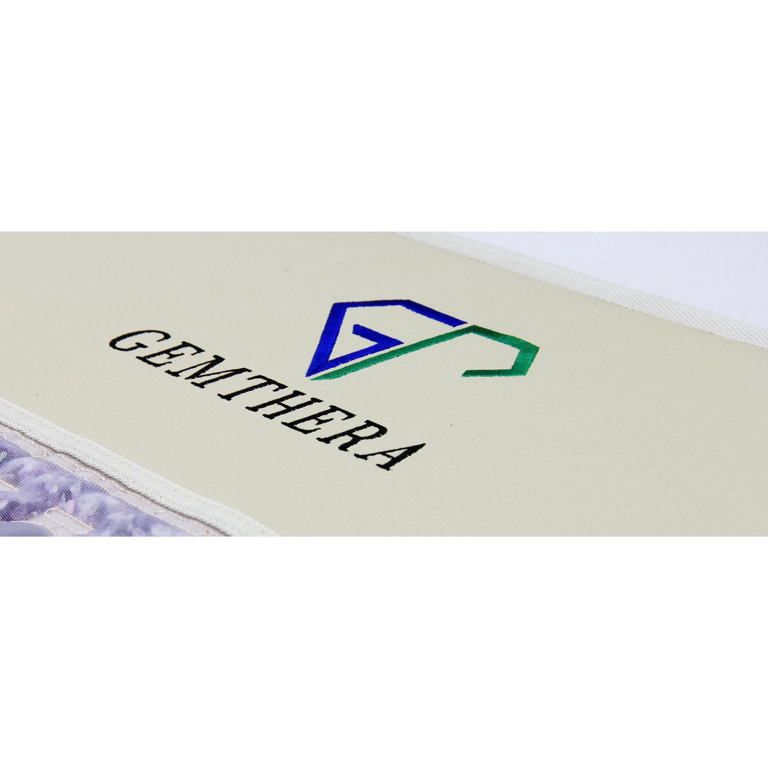 5-in-1 Gemstone PEMF Infrared Mat showcasing its sleek design and multiple therapy features, including gemstones and control panel.