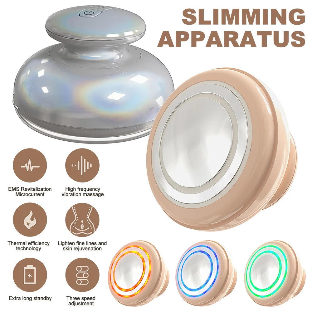 Body Slimming Machine featuring LED heating and ultrasonic technology for effective fat burning and skin beautification.