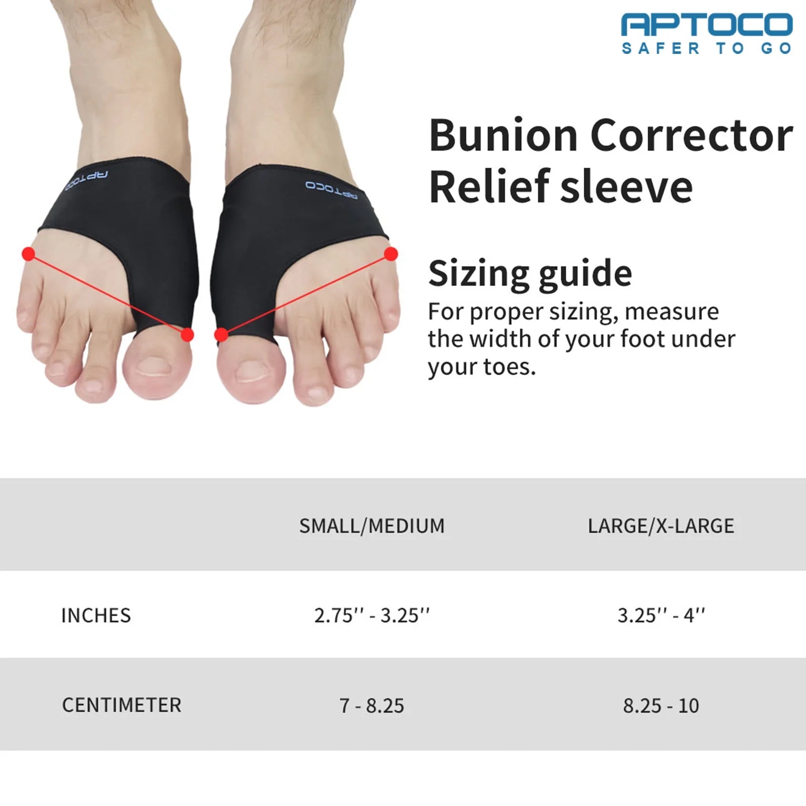 Copper Bunion Corrector with gel pads, designed for hallux valgus support and comfort.