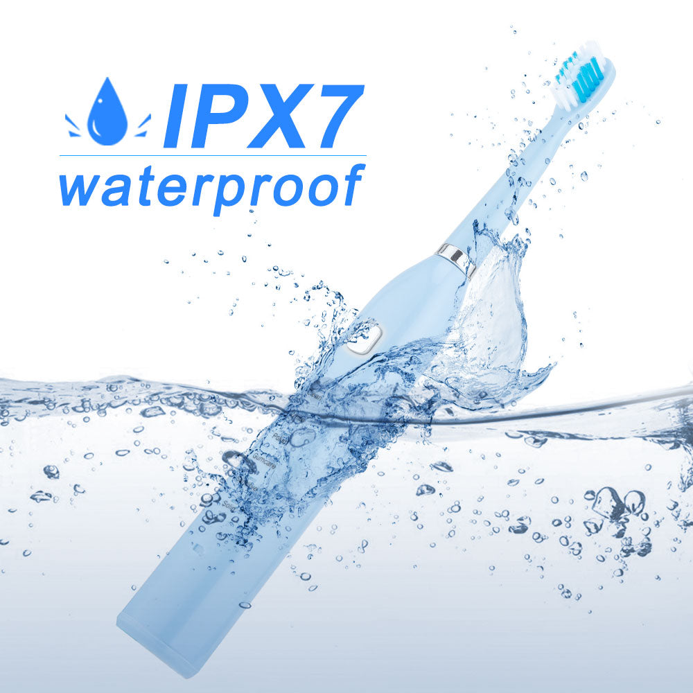 Electric Toothbrush USB Rechargeable with 6 modes, featuring soft bristles and a sleek design, ideal for effective dental care.