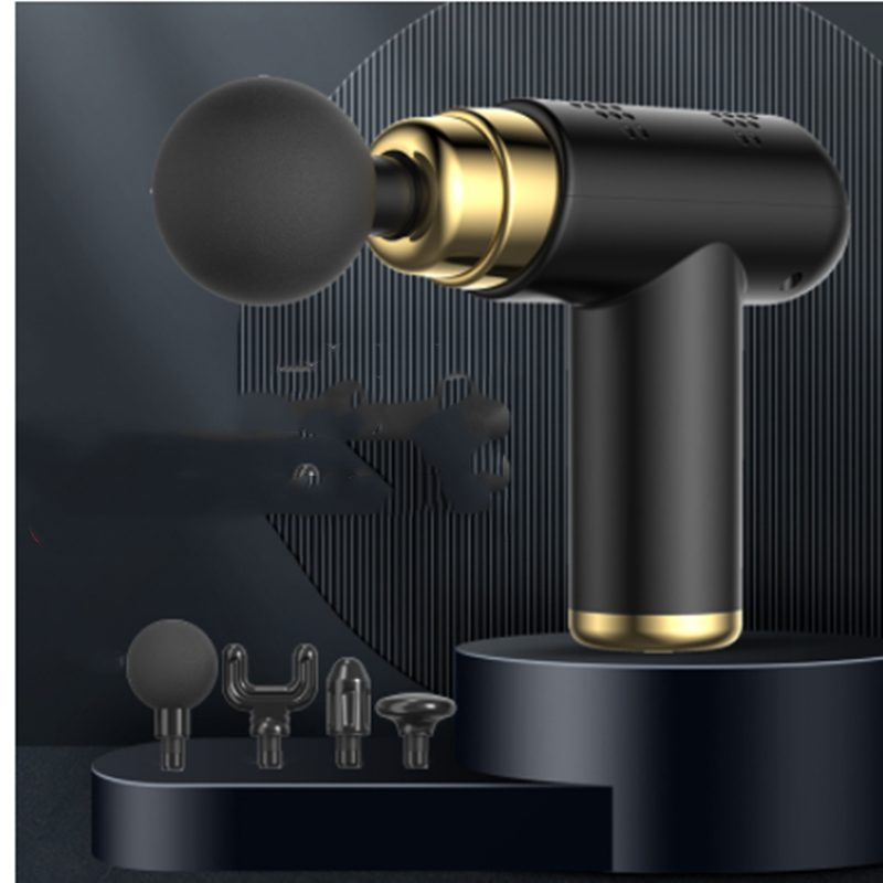 Fascia Fitness Muscle Relaxer Portable Vibration Massager with ergonomic design and control buttons for easy use.