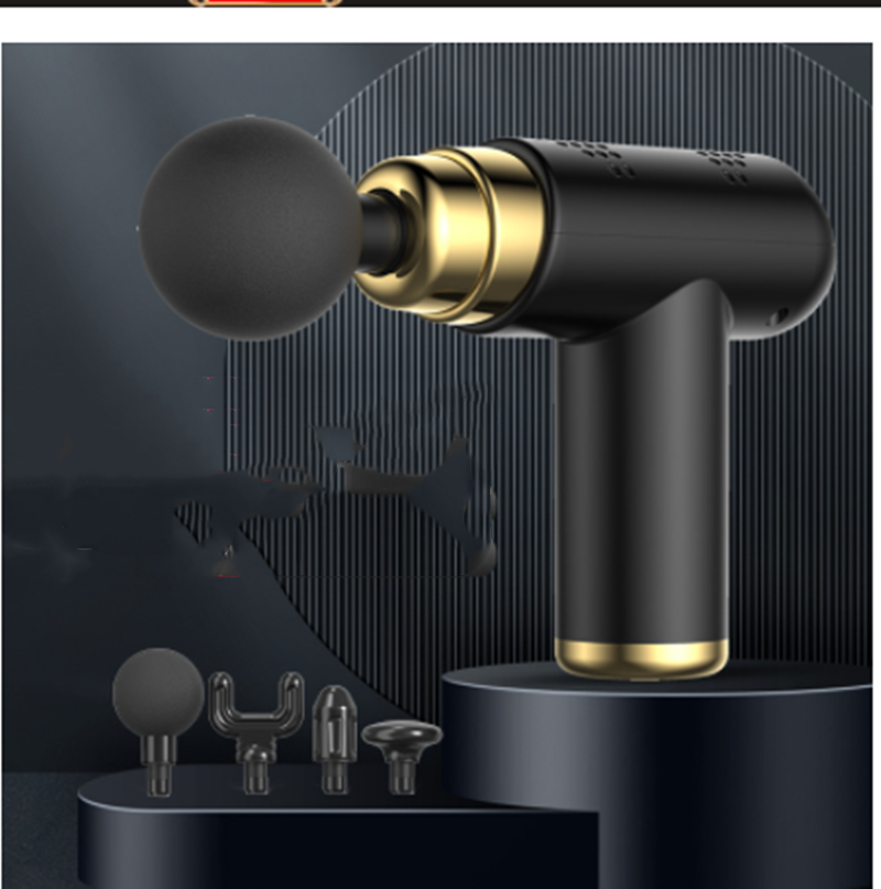 Fascia Fitness Muscle Relaxer Portable Vibration Massager with ergonomic design and control buttons for easy use.