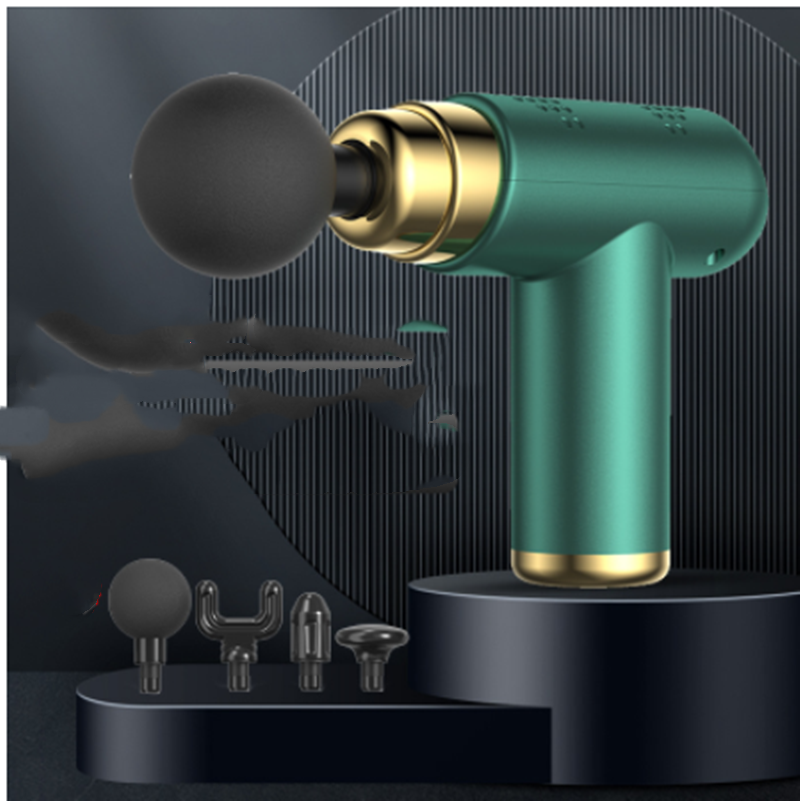 Fascia Fitness Muscle Relaxer Portable Vibration Massager with ergonomic design and control buttons for easy use.