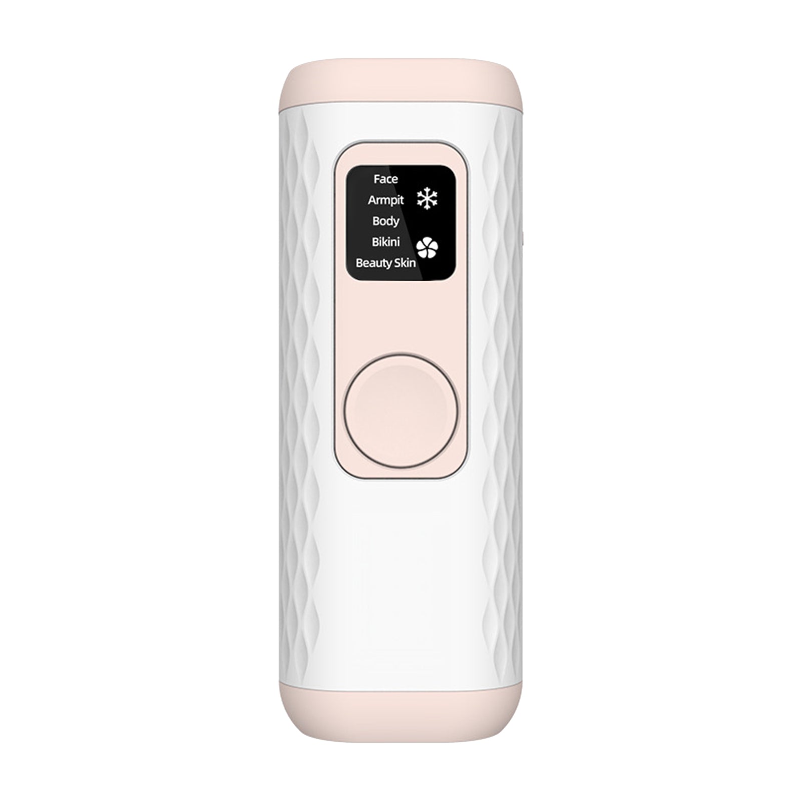 Home Laser Hair Removal Device designed for whole body use, featuring a sleek design and multiple adjustable settings for painless hair removal.