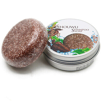 Polygonum multiflorum Shampoo Bar for hair growth and moisture, featuring natural ingredients for restoring hair color and repairing damage.