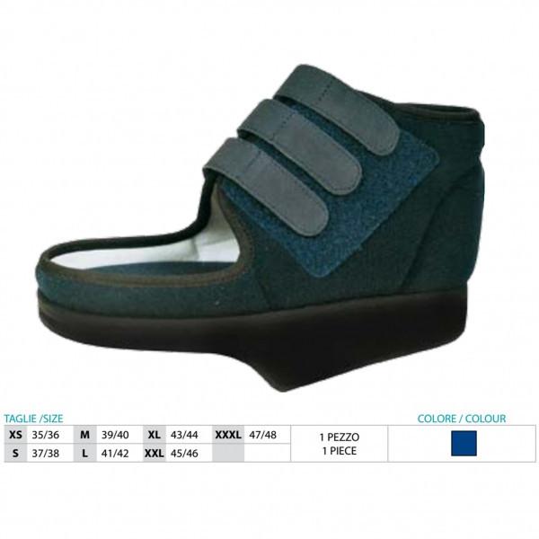 Baruk Post Surgery Shoe with angular outsole and adjustable closure, designed for comfort and support during recovery.