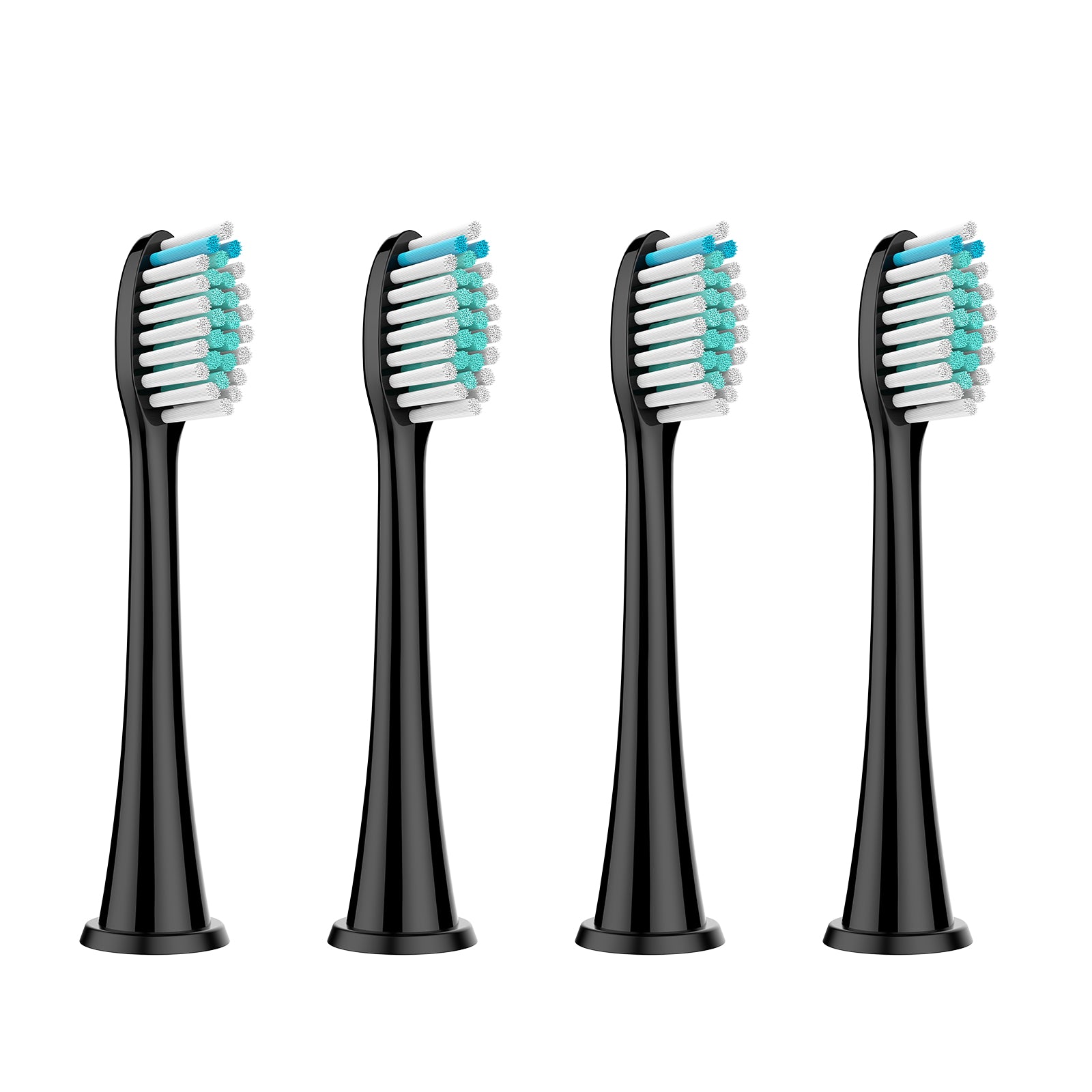 A set of replacement brush heads for Philips Sonicare toothbrushes, showcasing various sizes and bristle types for effective oral care.
