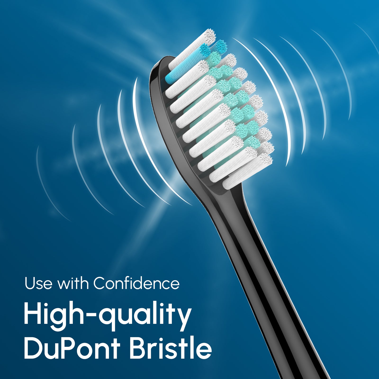 A set of replacement brush heads for Philips Sonicare toothbrushes, showcasing various sizes and bristle types for effective oral care.