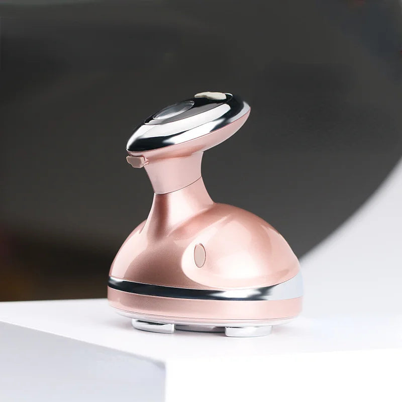 RF Cavitation Ultrasonic Full Body Massager with LED light and LCD display, designed for effective slimming and skin rejuvenation.