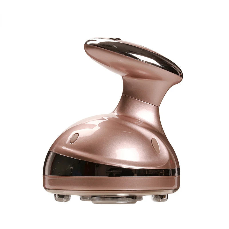 RF Cavitation Ultrasonic Full Body Massager with LED light and LCD display, designed for effective slimming and skin rejuvenation.