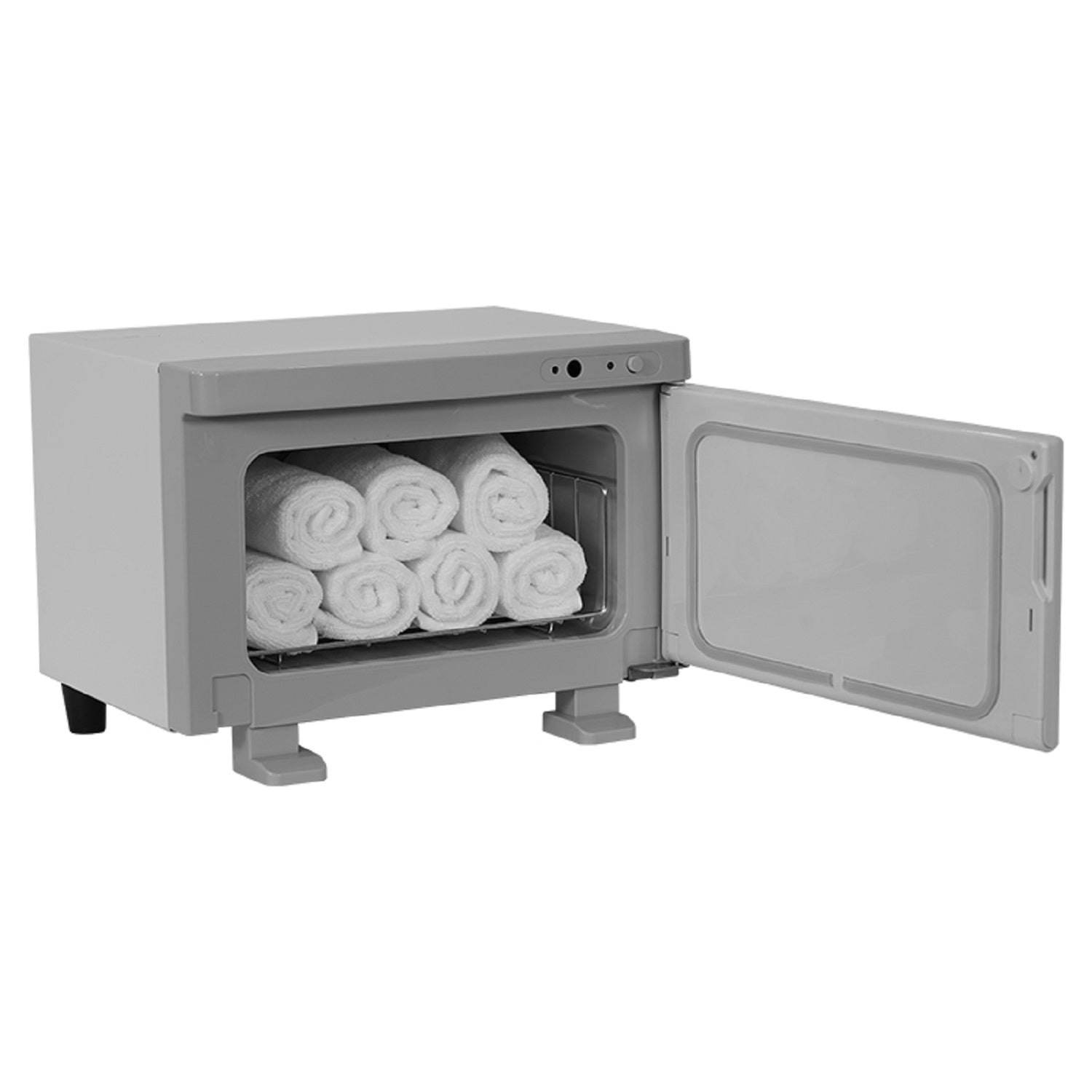 Pursonic Towel Warmer with UV Sterilizer, designed for salons and spas, holding up to 12 towels while ensuring hygiene and warmth.