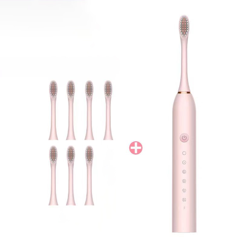 Ultrasonic Sonic Electric Toothbrush with USB charging, featuring multiple modes and waterproof design, ideal for effective teeth whitening.