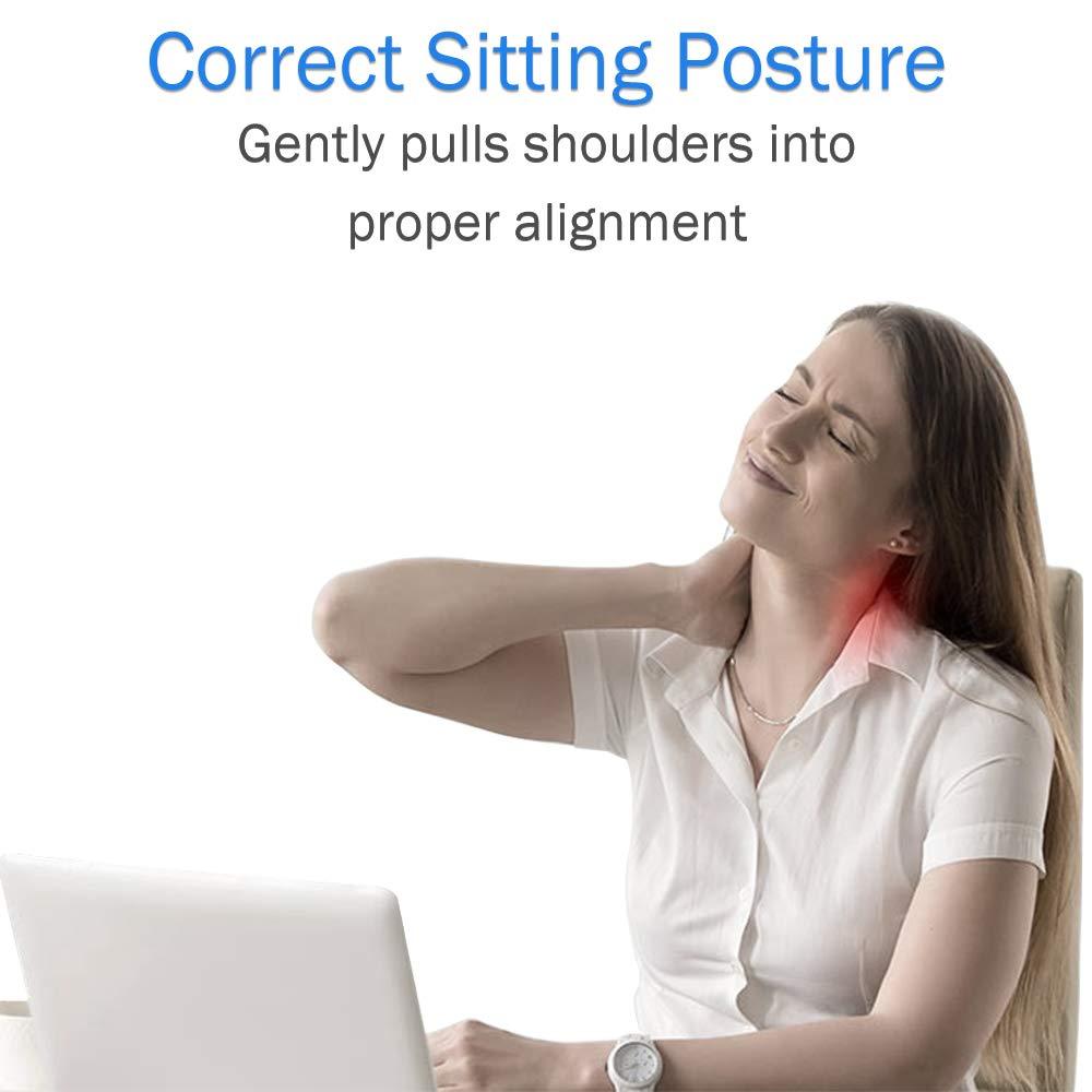 Upper Back Brace-BBJ015 designed for posture correction, featuring adjustable straps and breathable material for comfort.