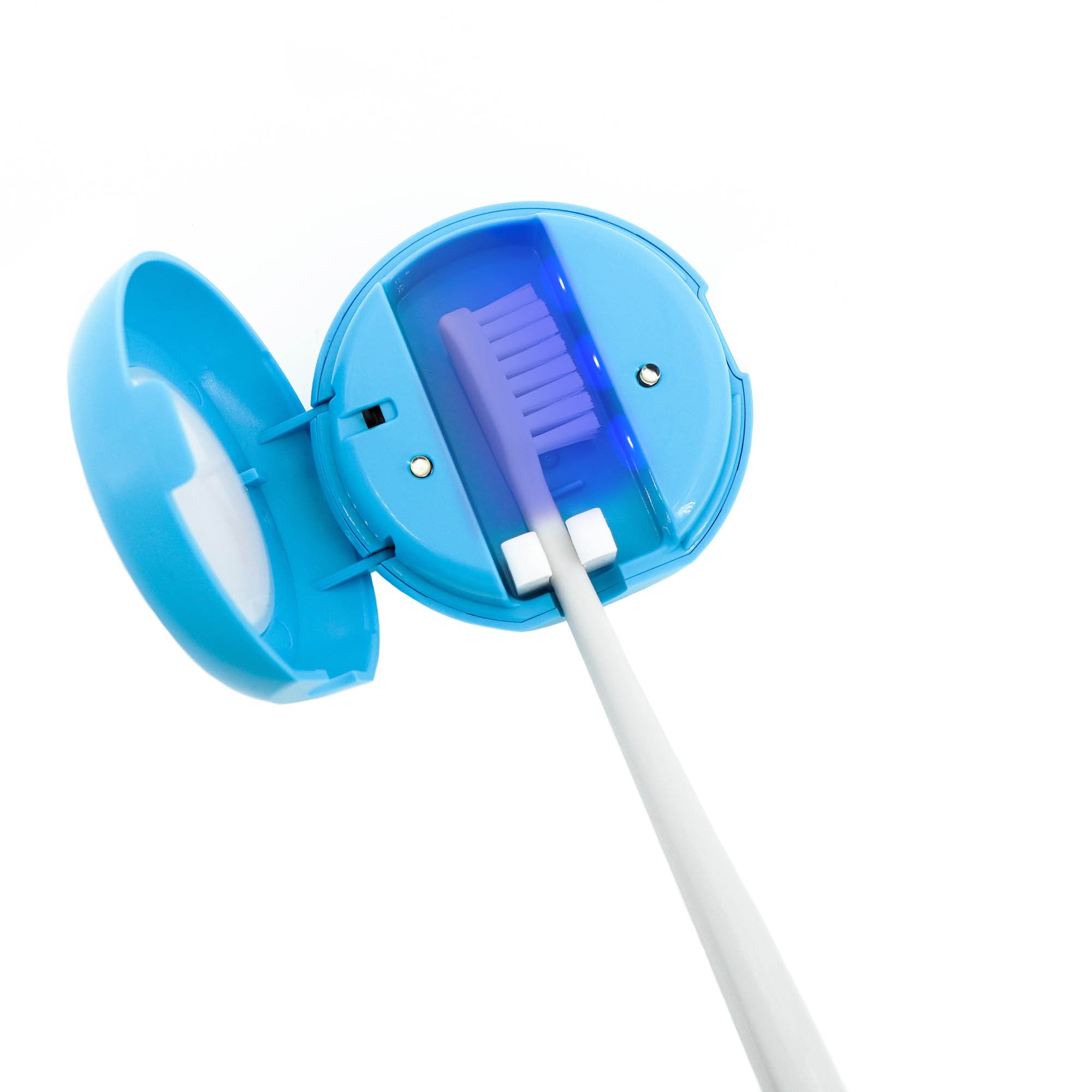 V - Toothbrush Sterilizer with UV light technology for effective toothbrush sanitation.
