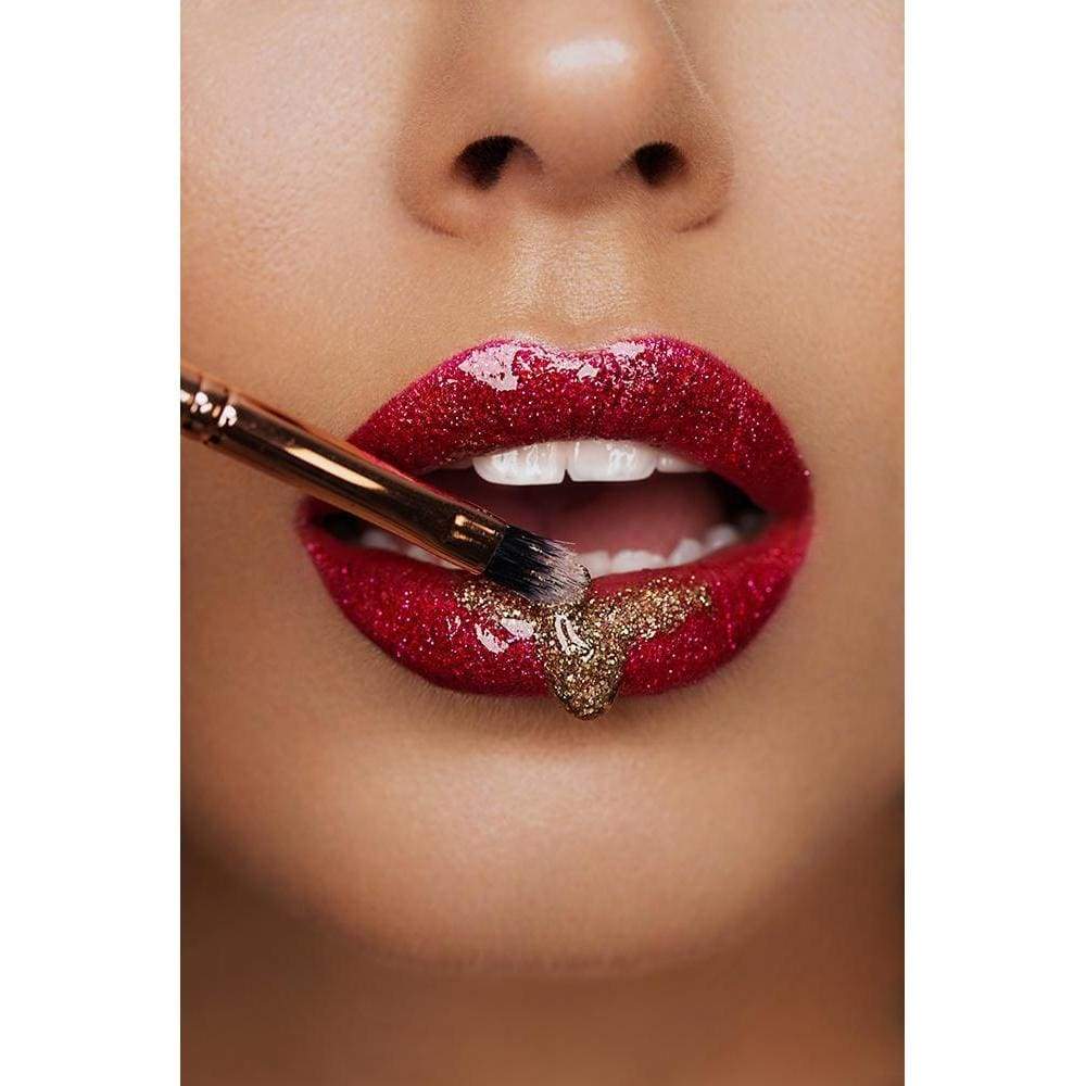 Bio Glitter 'Mae West' in a jar, showcasing its shimmering mocha brown and chrome colors, perfect for eco-friendly makeup.