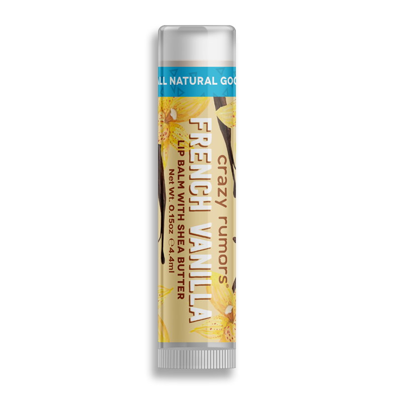 A 0.15oz tube of French Vanilla, showcasing its creamy custard texture and elegant packaging.