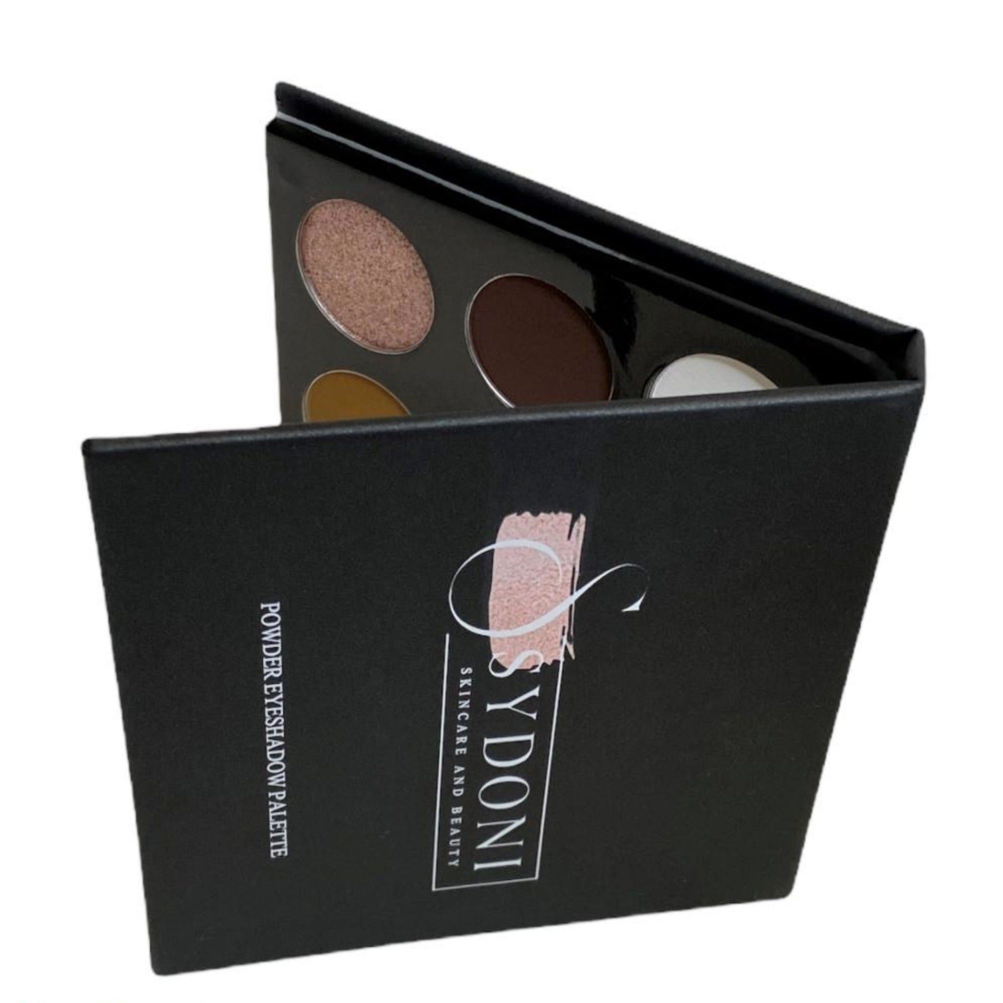 Journee Eyeshadow Palette featuring a variety of highly pigmented shades in a stylish PU leather case.