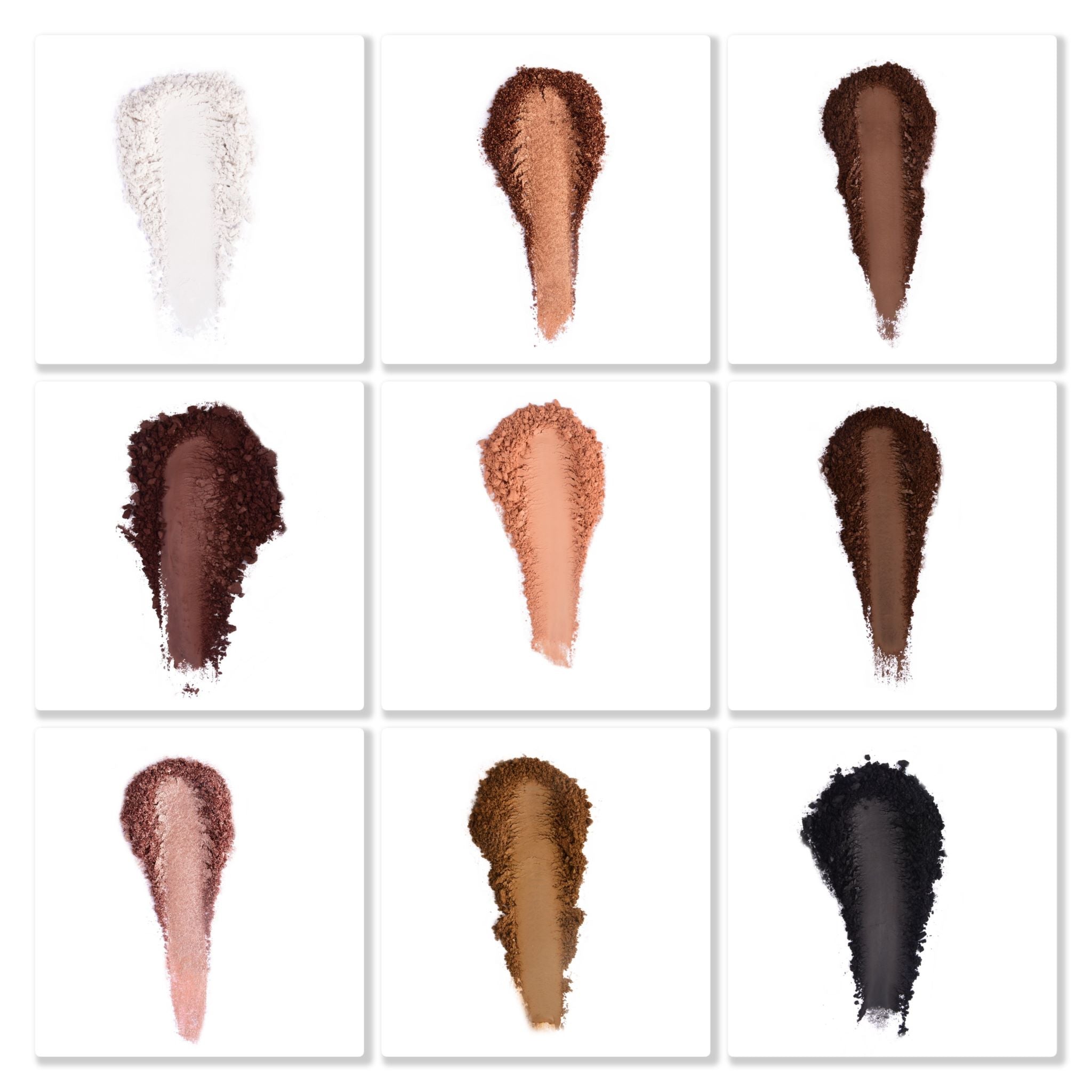 Journee Eyeshadow Palette featuring a variety of highly pigmented shades in a stylish PU leather case.