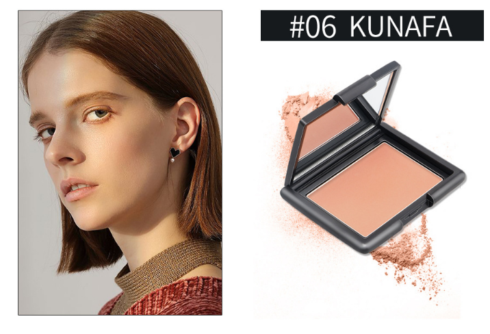 QIBEST Waterproof Sweat-Resistant Long-Lasting Makeup displayed in elegant packaging, showcasing its versatility and quality.