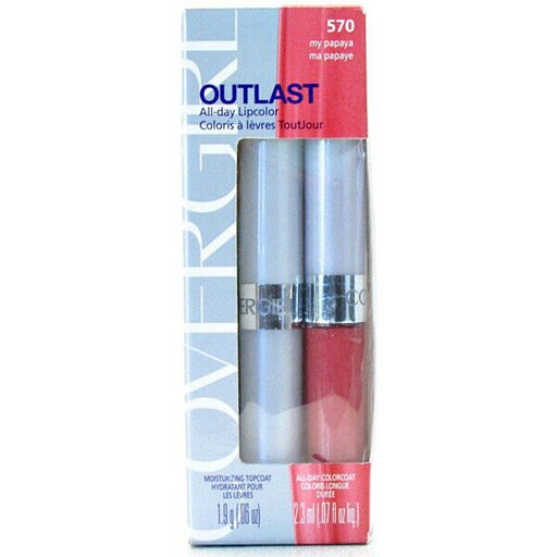 Main [Test] COVERGIRL Outlast Brilliant Coverage All-Day Lipcolor My Papaya image