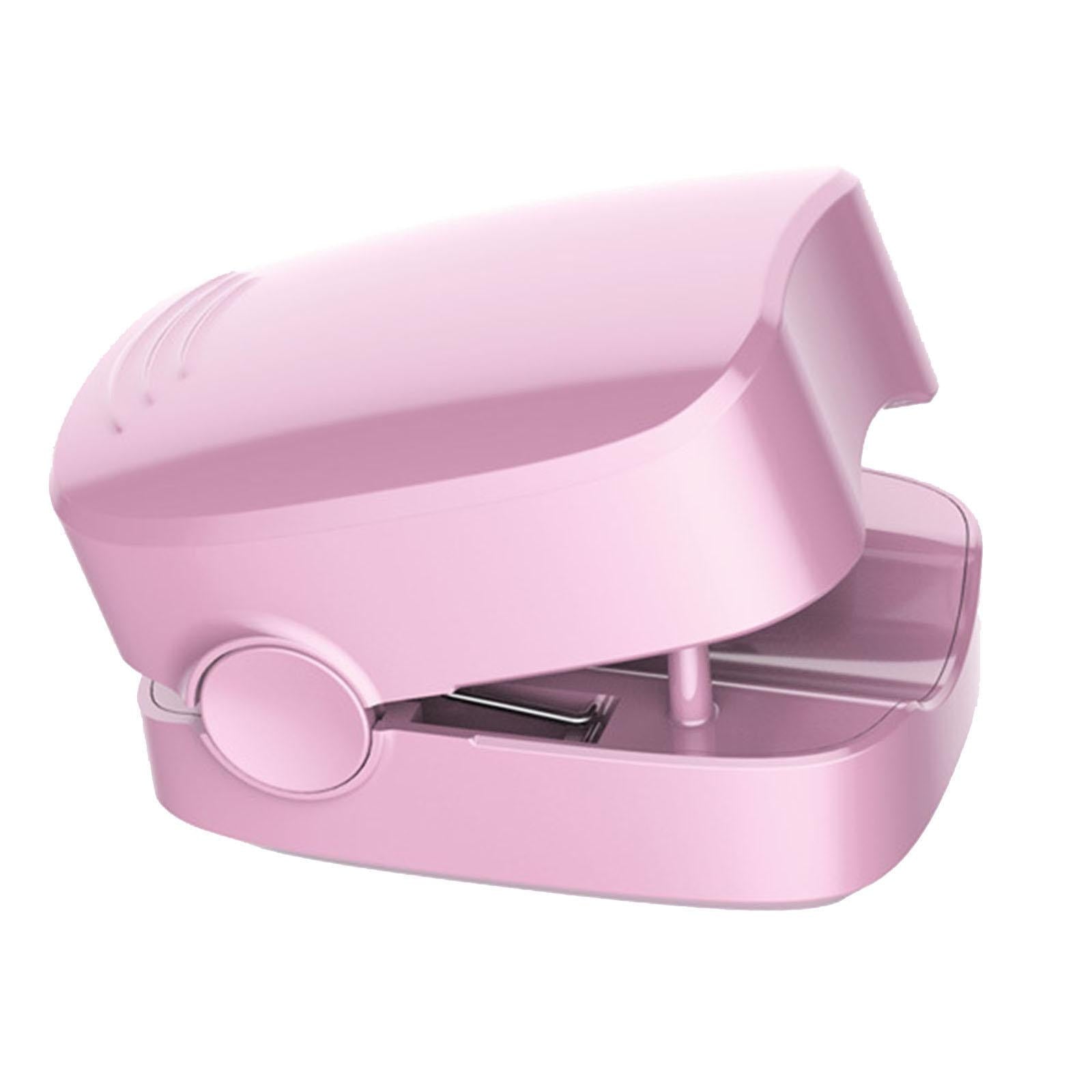 Portable 4 LED nail dryer lamp with USB charging, designed for fast drying of manicures.