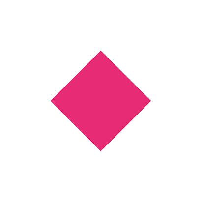 GUiSHEM Premium Nail Lacquer in FIESTA - 002, a vibrant hot pink crème nail polish in a stylish glass bottle with a custom brush.