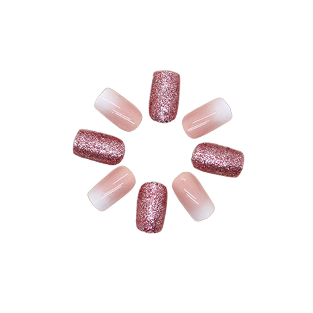 Main Press On Nails Kit with Glue and gel stickers Reusable Tips image